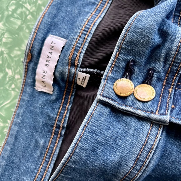 Lane Bryant “Tighter Tummy” Jean Capri Pants Size 24 - Picture 3 of 4